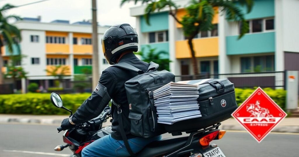 Motoboy para Entrega de Documentos Escolares em Guarulhos: Agilidade!