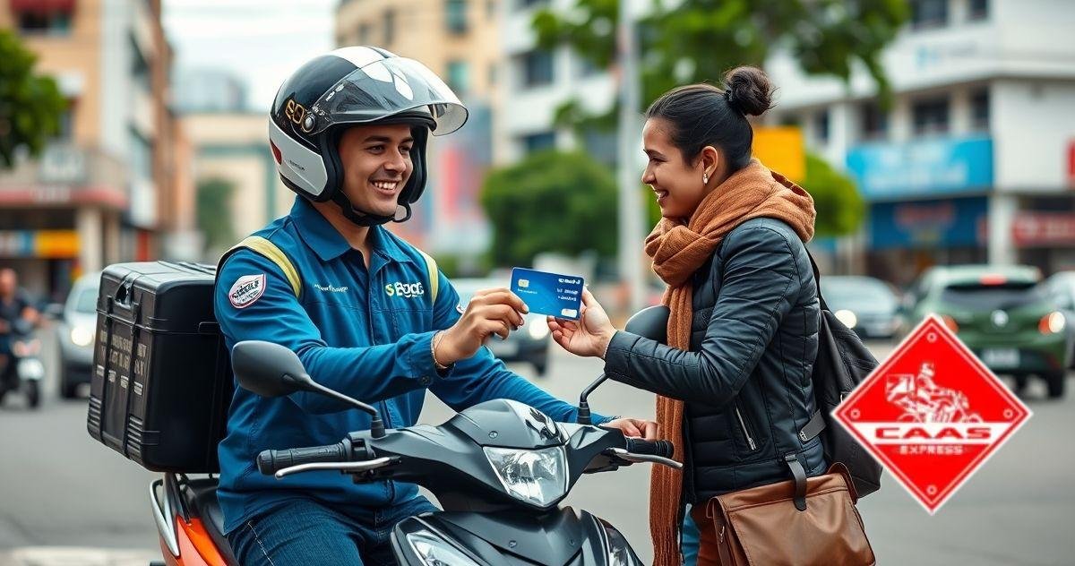 Vantagens de usar motoboy para entrega de cartões