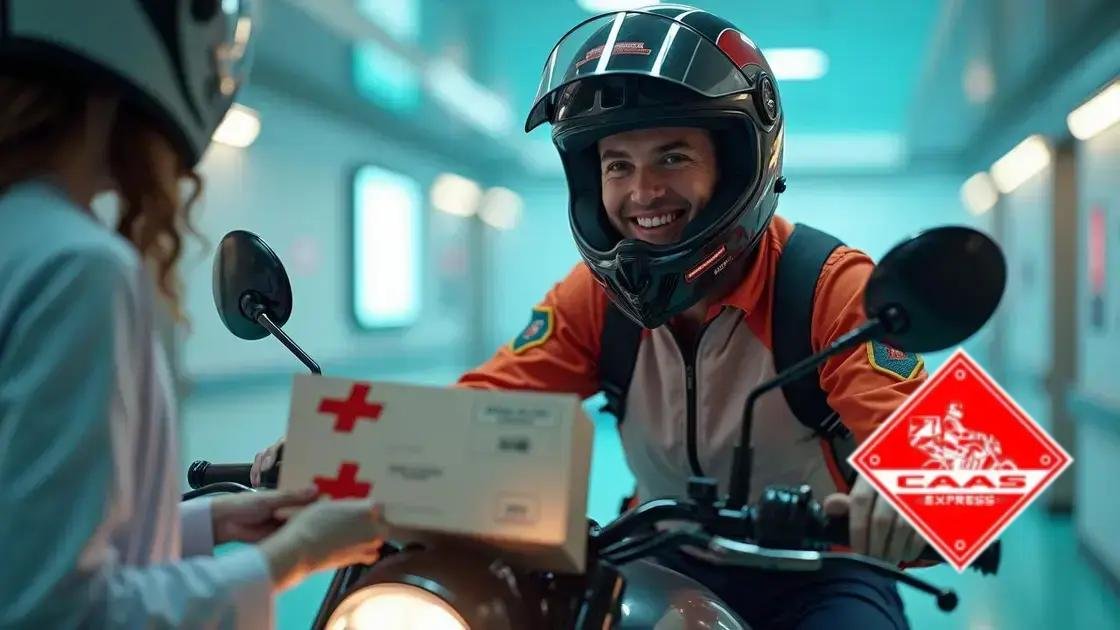 Por que escolher um serviço de motoboy para exames médicos?