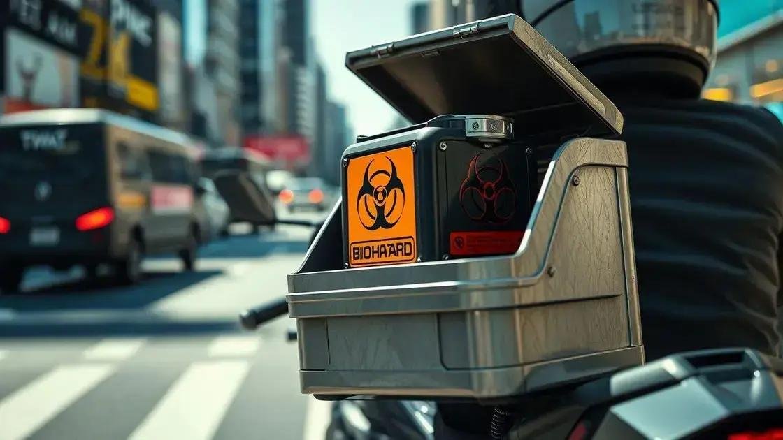 Importância do transporte seguro de exames de DNA