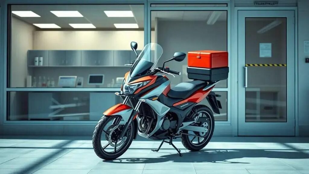 Motoboy para laboratórios de microbiologia: entregas rápidas