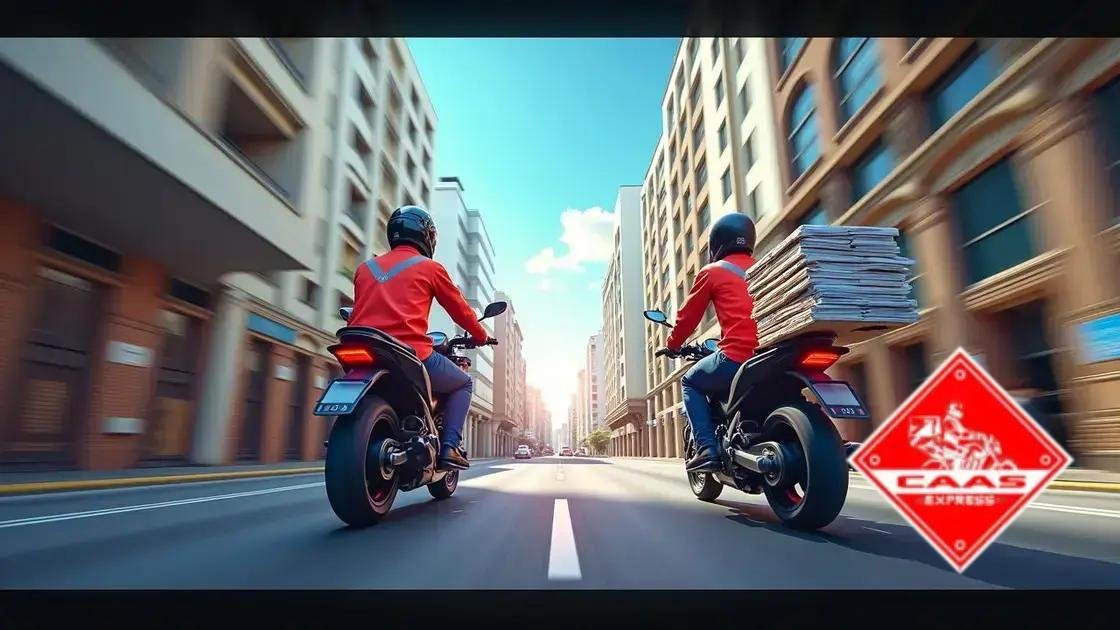 Serviços de motoboy vs. Correios: Qual a melhor opção para você?