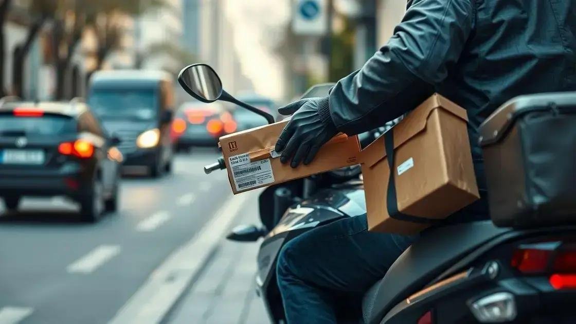 A importância do motoboy no transporte de exames