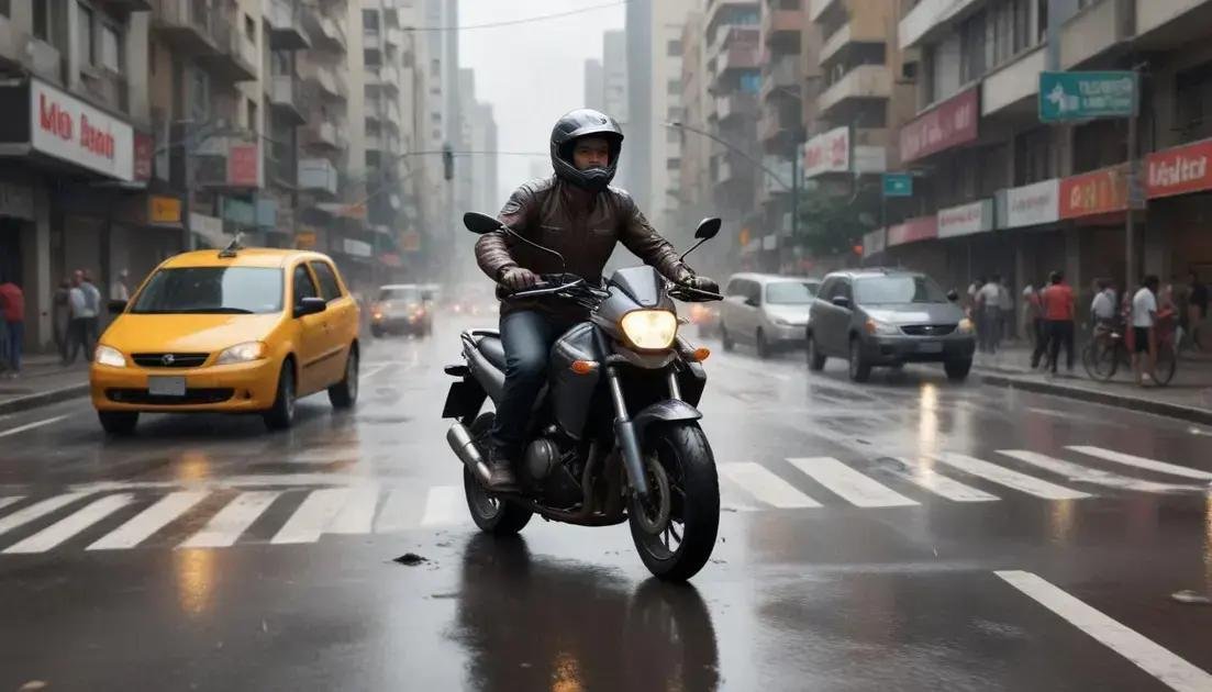 Os desafios do motofrete na cidade