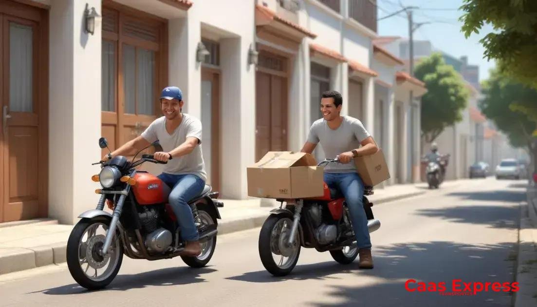 Vantagens do motoboy na Vila das Acácias