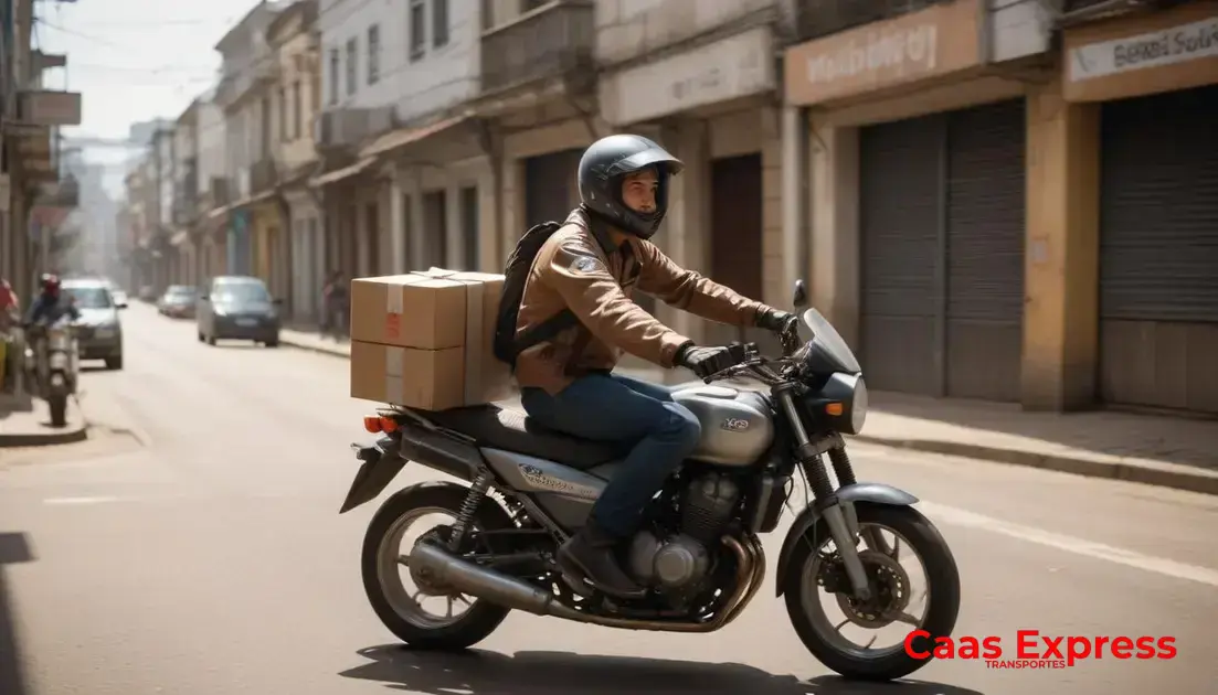 Benefícios de usar motoboy especializado na região