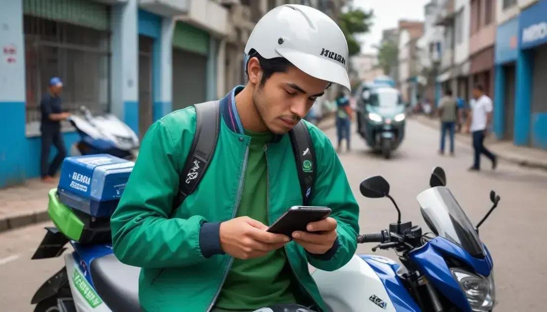Como escolher um motoboy confiável e ágil na região