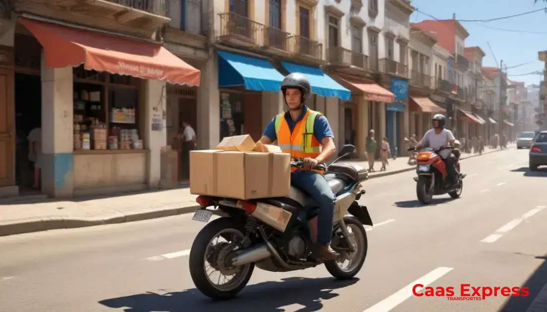 Principais serviços oferecidos por motoboys na região