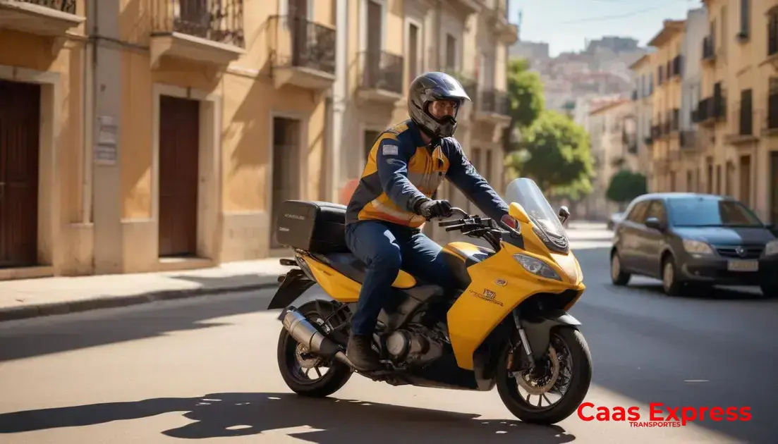 Benefícios de contratar motoboy local e seguro