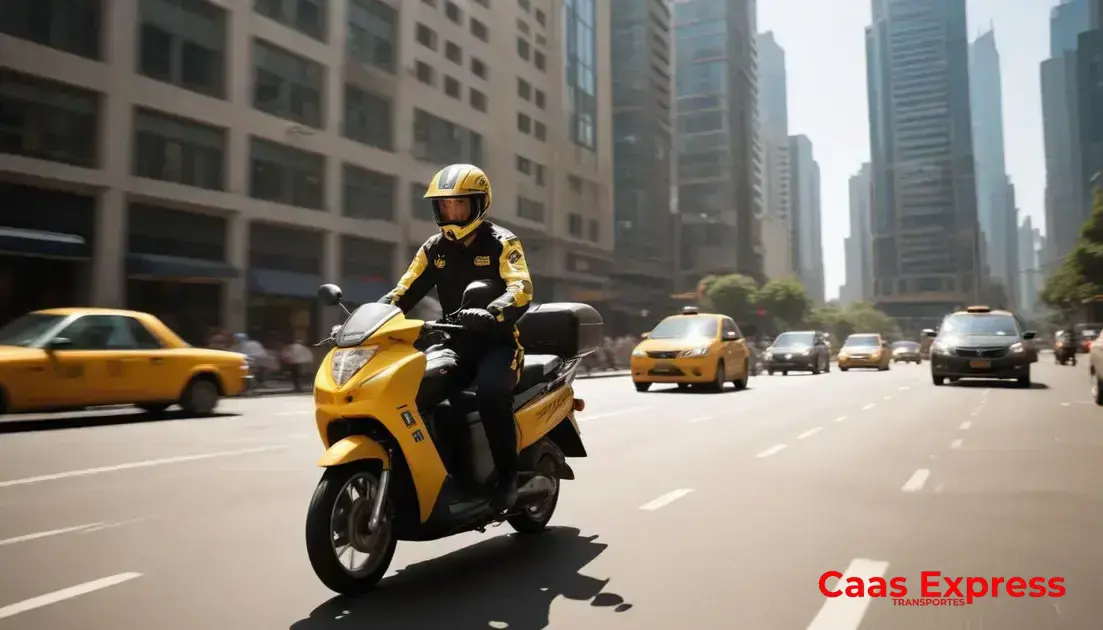 Como a Caas Express garante agilidade e segurança nas entregas?