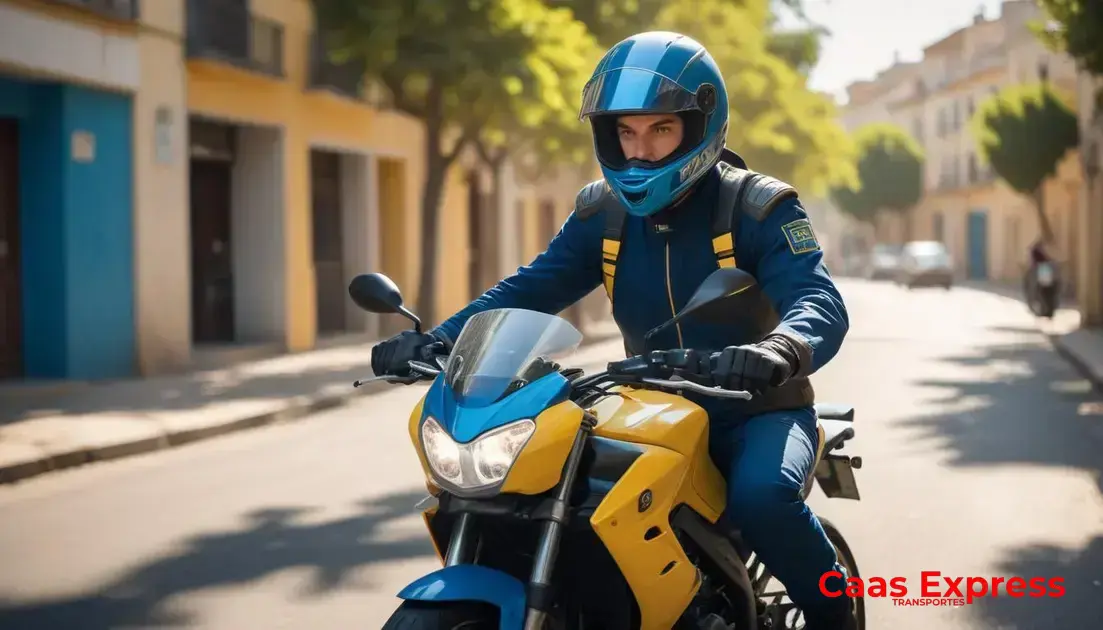 Como motoboy em Jardim Adriana otimiza suas entregas