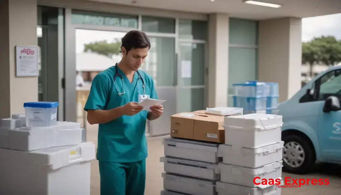 Como motoboys especializados atendem hospitais