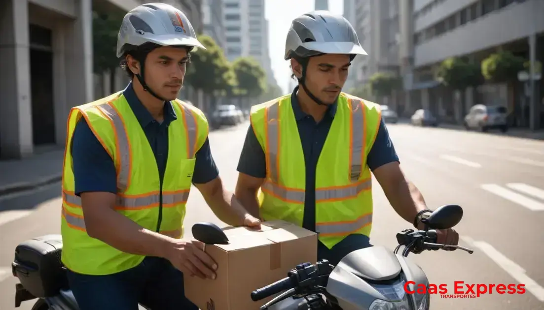 como motoboys especializados garantem agilidade e segurança