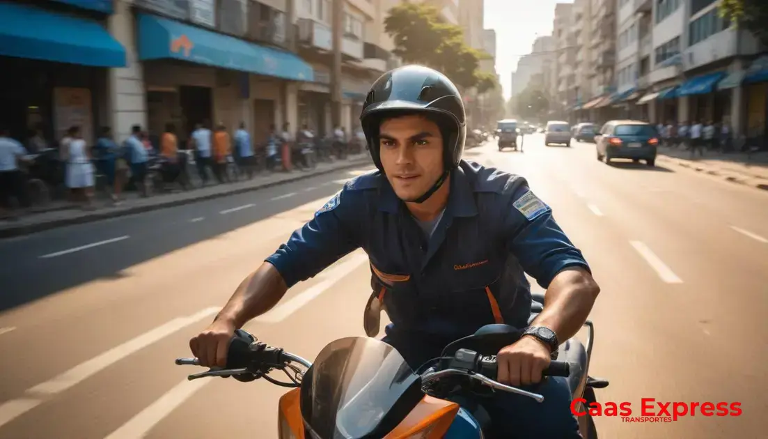 Como o motoboy agiliza a entrega dos contratos