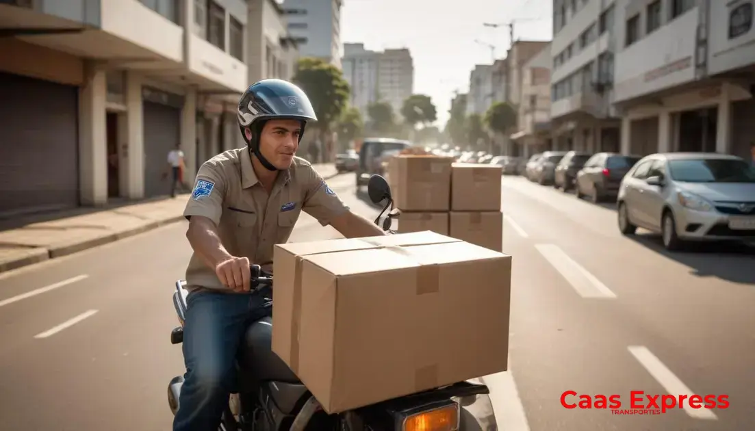 Como o motoboy especializado facilita entregas locais