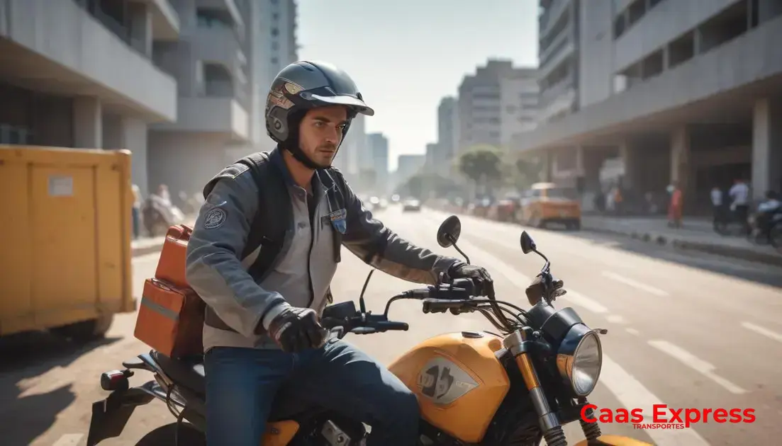 Como o serviço de motoboy agiliza processos na engenharia
