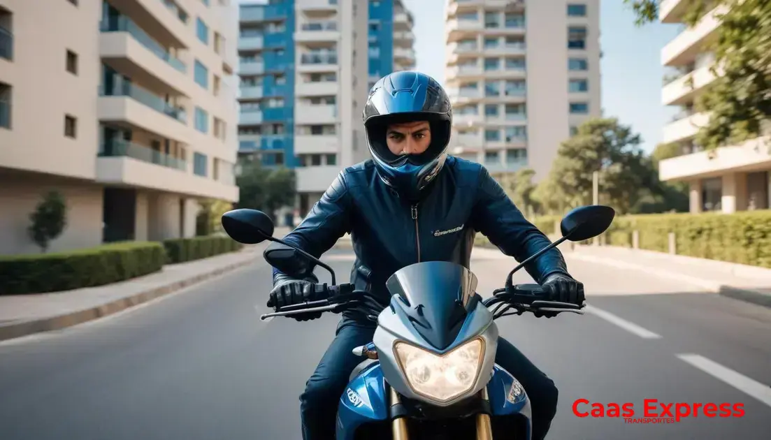 Como um motoboy dedicado otimiza suas entregas em Bambi