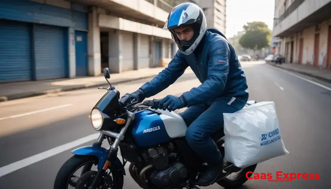 Como um motoboy especializado garante rapidez e segurança