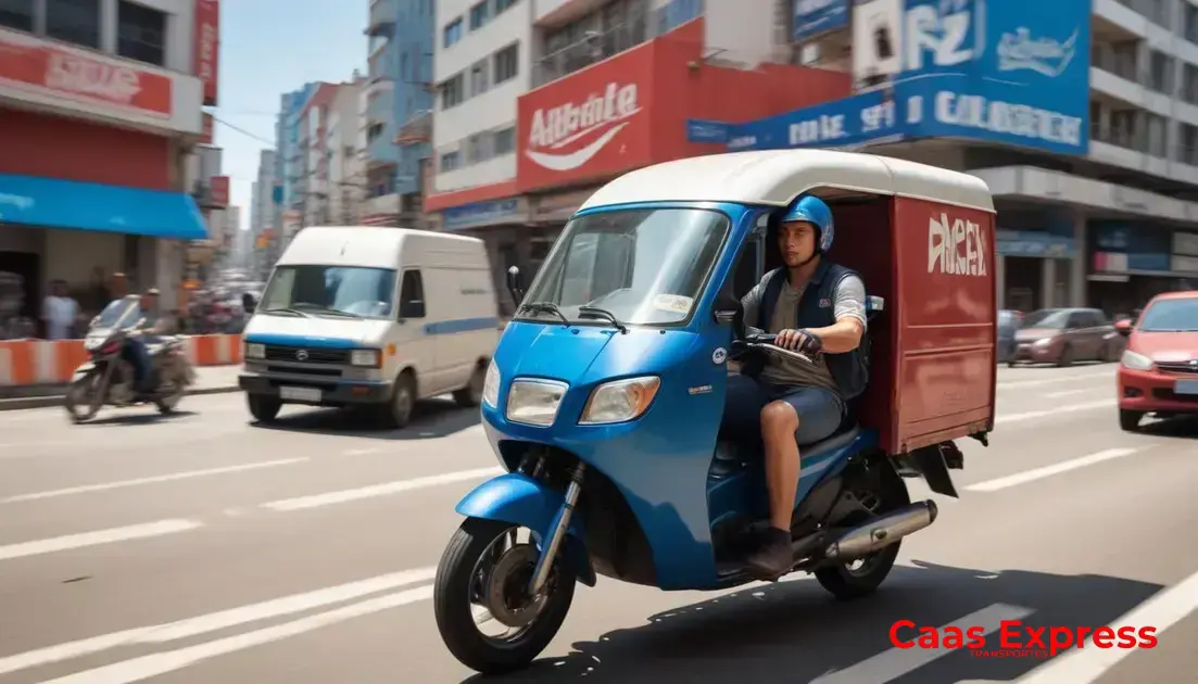 Comparativo entre motoboy e outros meios de entrega