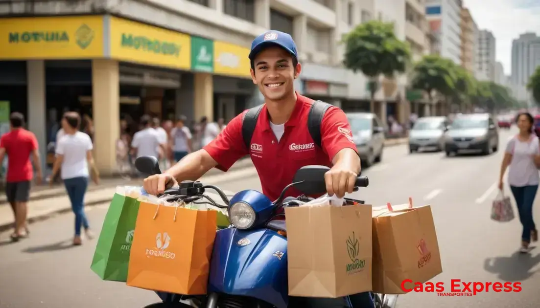 Entrega de brindes promocionais com motoboy Guarulhos
