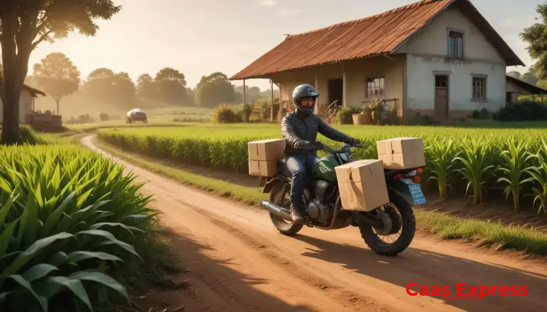 Motoboy chácaras agrícolas Guarulhos: agilidade e segurança na sua entrega rural