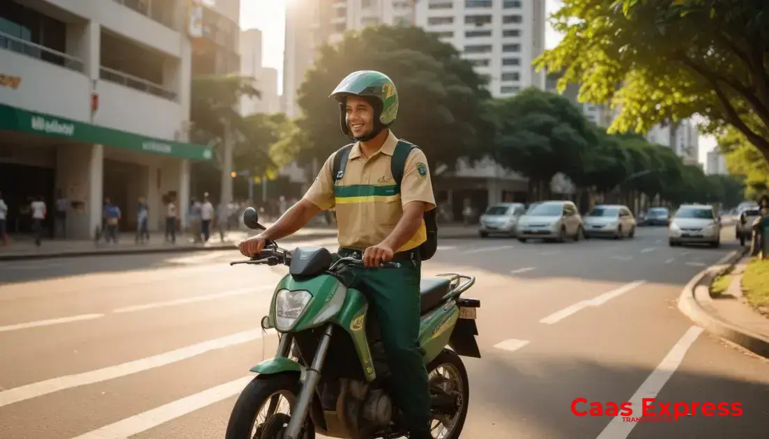 Motoboy para entrega de cartões bancários Guarulhos