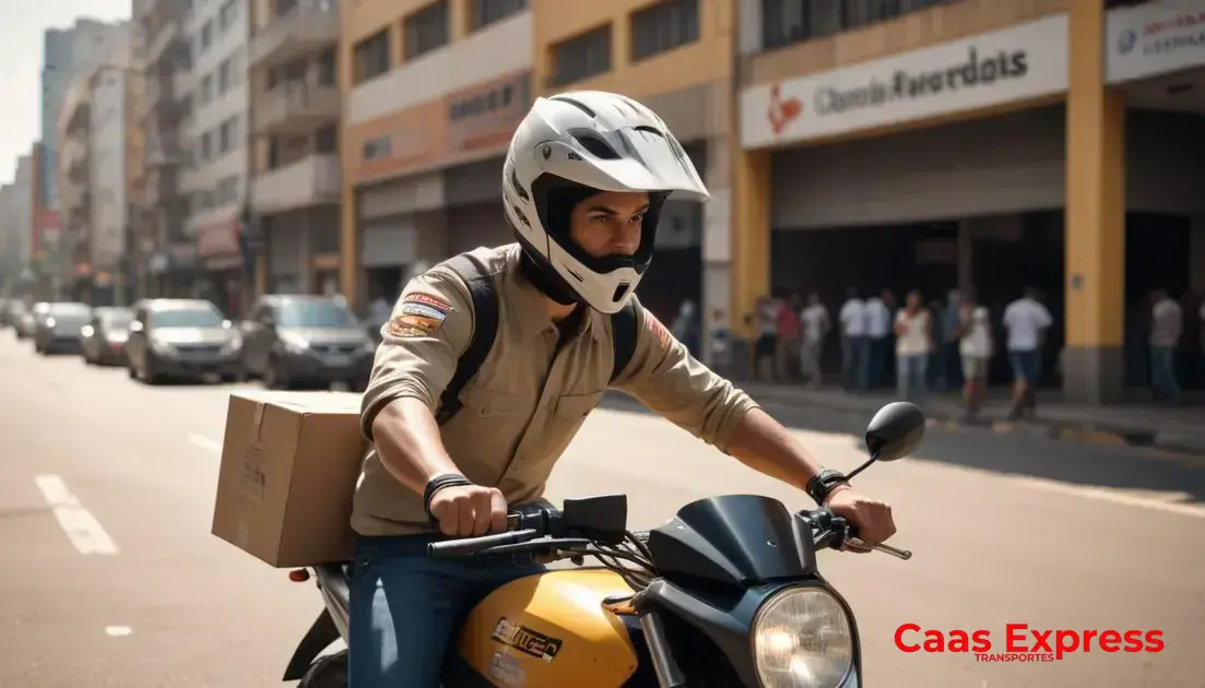 Motoboy para entrega de notas fiscais Guarulhos