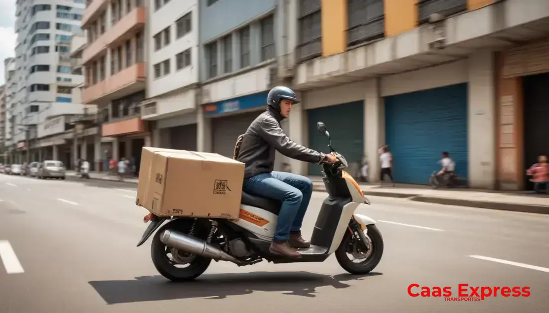 Motoboy para pequenas cargas Guarulhos: agilidade que sua empresa não pode esperar
