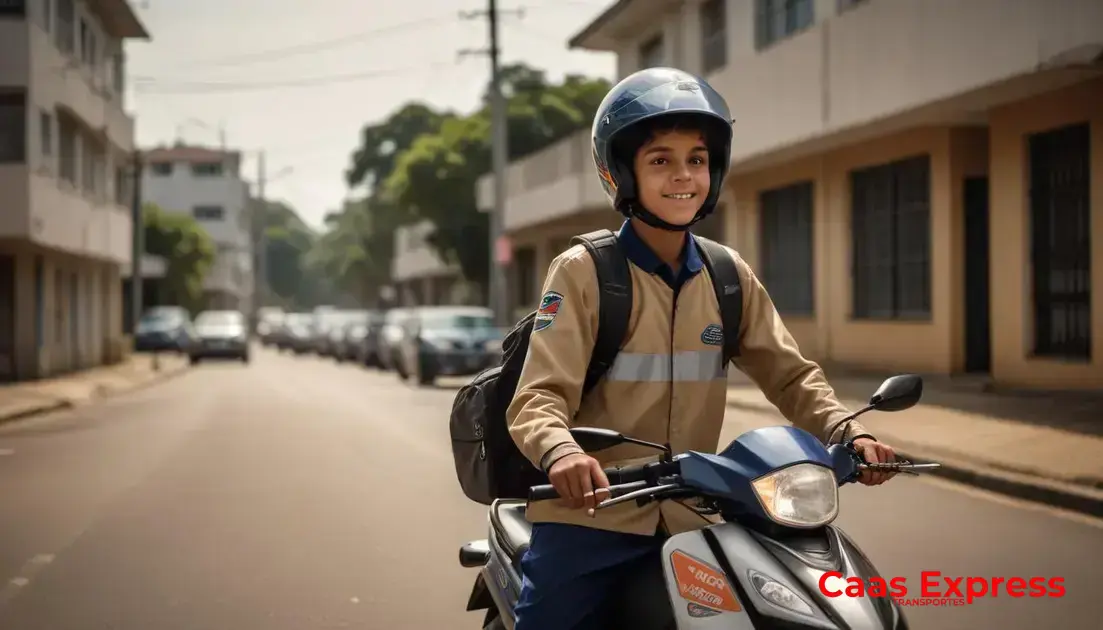 Por que escolher motoboy para documentos escolares