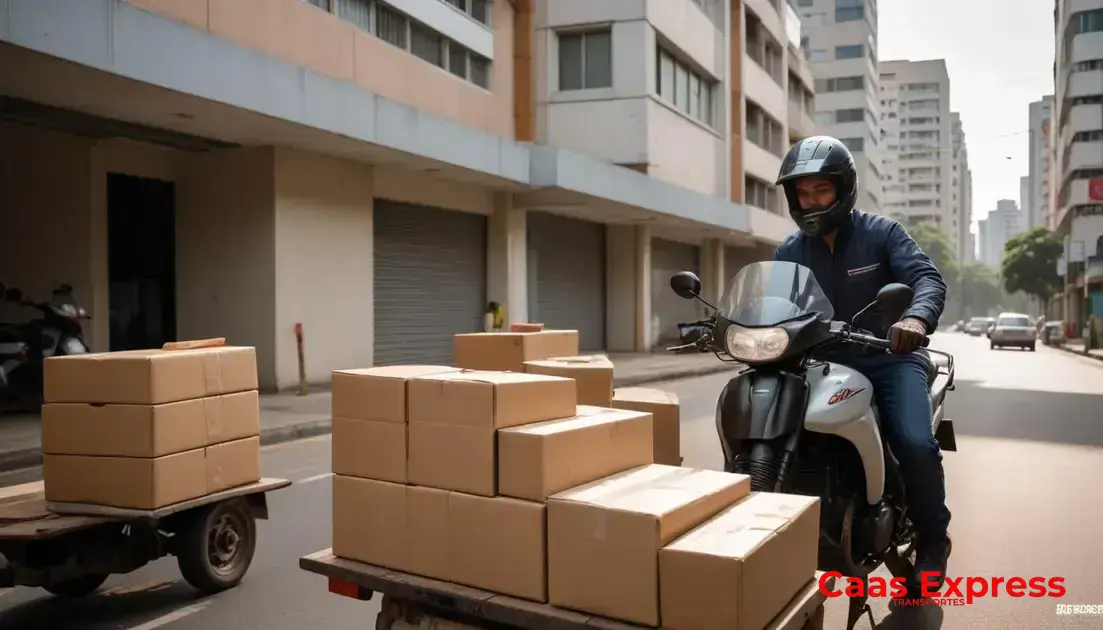 principais serviços de motoboy para empresas: malotes, documentos e cargas