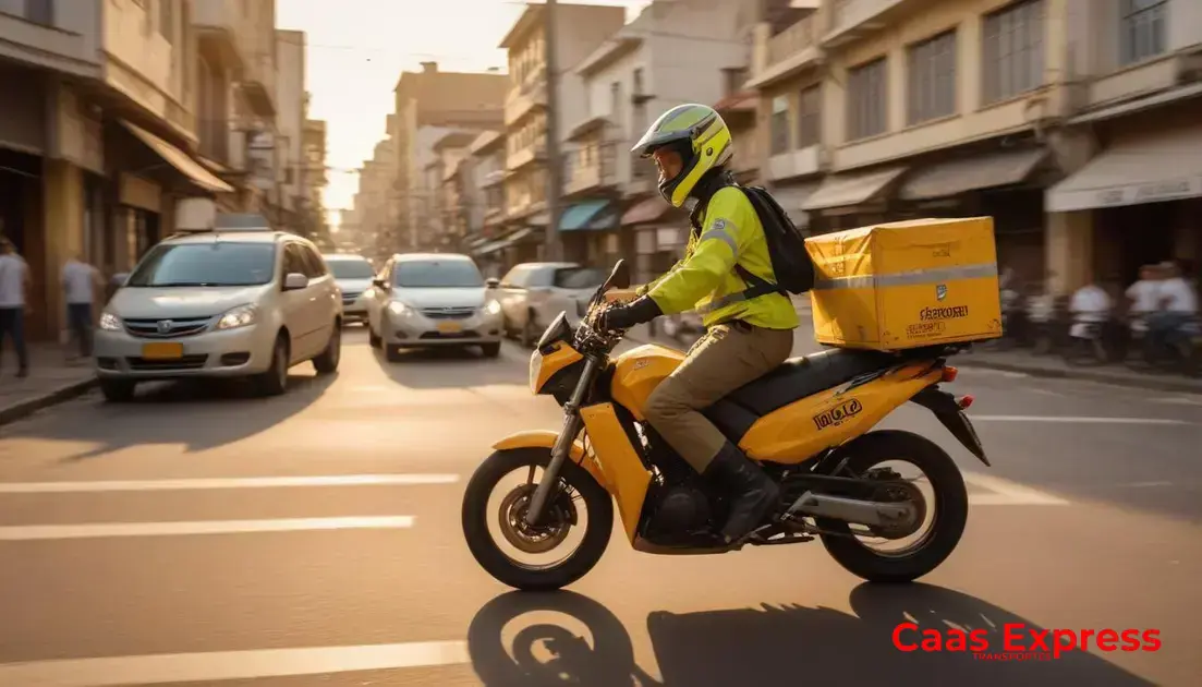 Segurança e agilidade: o diferencial do motoboy no Recreio São Jorge