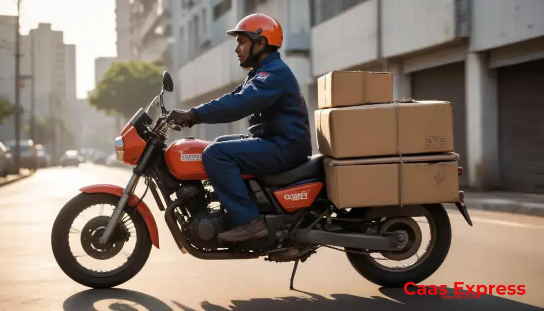 Serviços especializados de motoboy para industriais