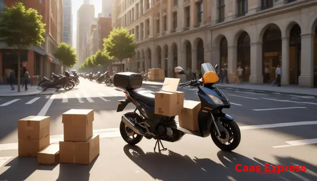 Serviços oferecidos: documentos, malote e pequenas cargas