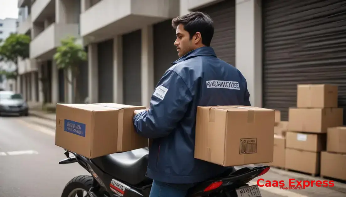 Serviços oferecidos: documentos, malotes e cargas pequenas