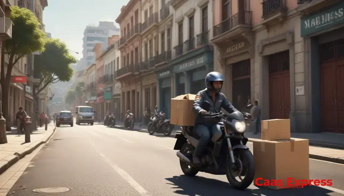 Serviços oferecidos: documentos, malotes e pequenas cargas