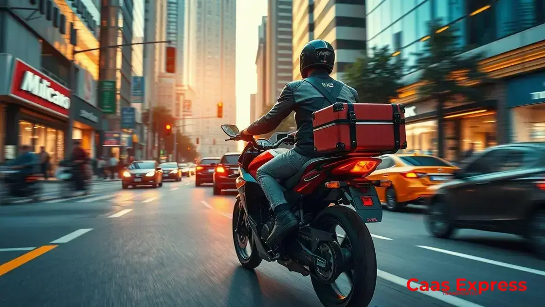 Como o motoboy agiliza as entregas para empresas