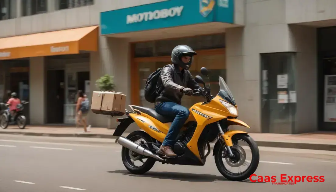 Como o motoboy agiliza processos em agências de viagens