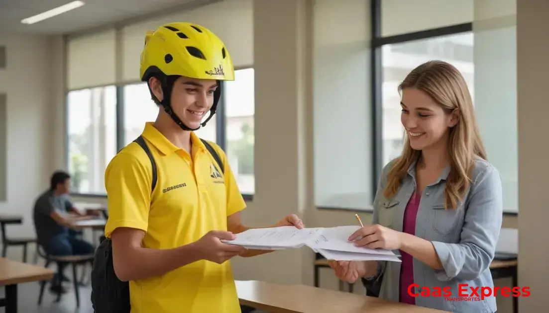 Como o motoboy especializado facilita o processo