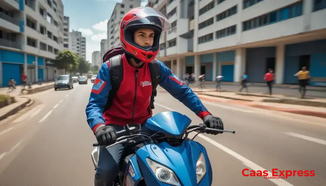 Como o serviço de motoboy agiliza as entregas escolares