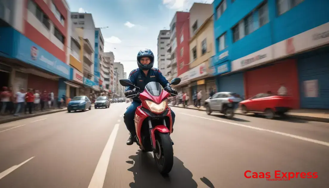 Como um motoboy especializado agiliza entregas em Guarulhos
