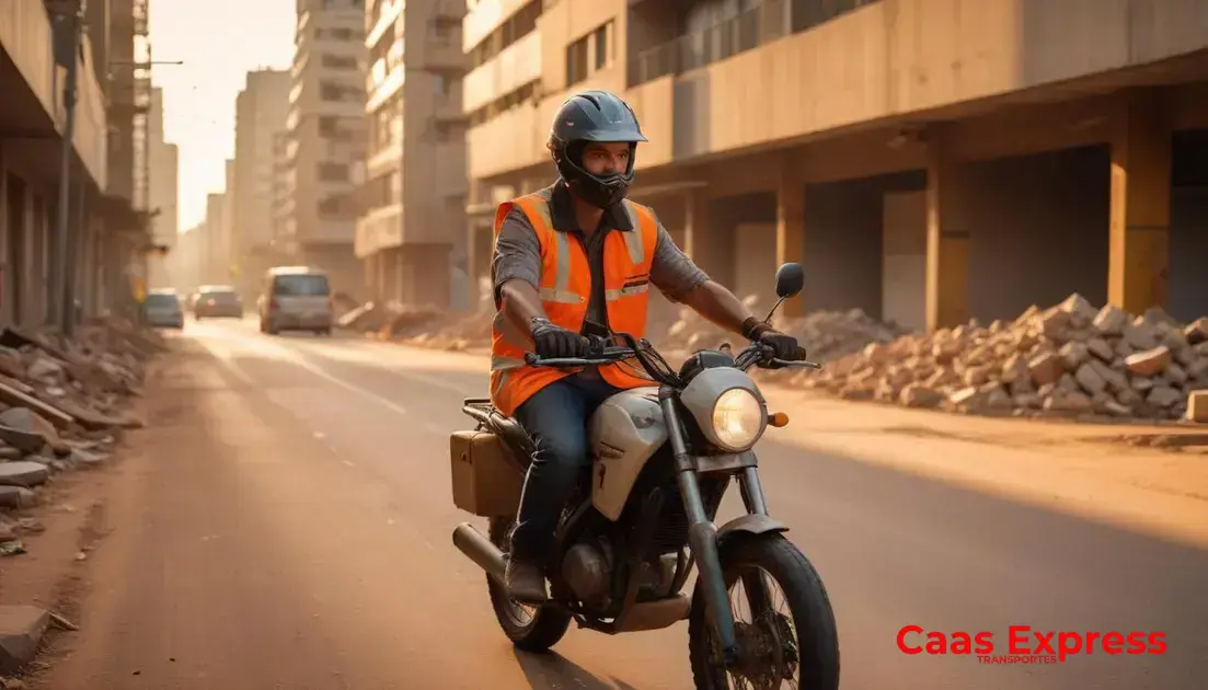 Entrega de materiais de construção para obras com motoboy Guarulhos