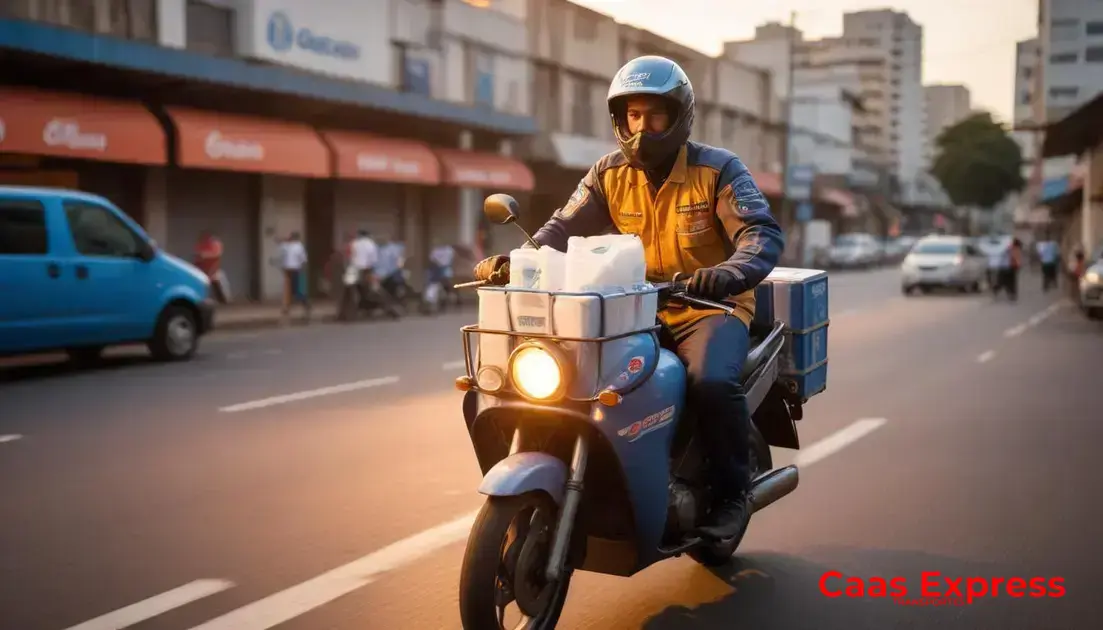 Entrega de materiais de limpeza com motoboy Guarulhos