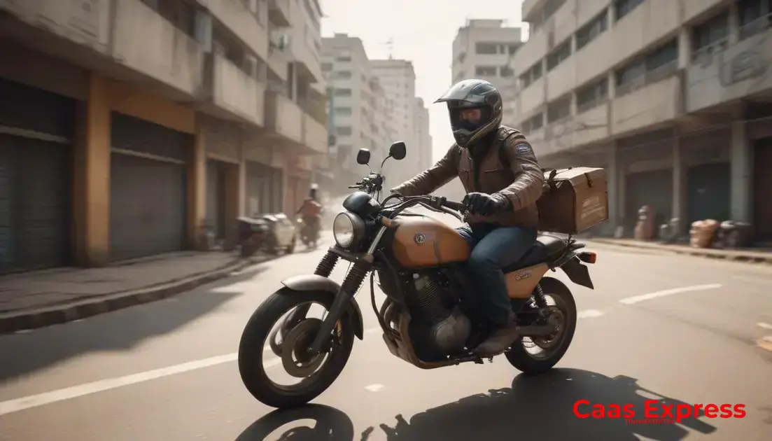 Entrega de materiais de segurança com motoboy Guarulhos