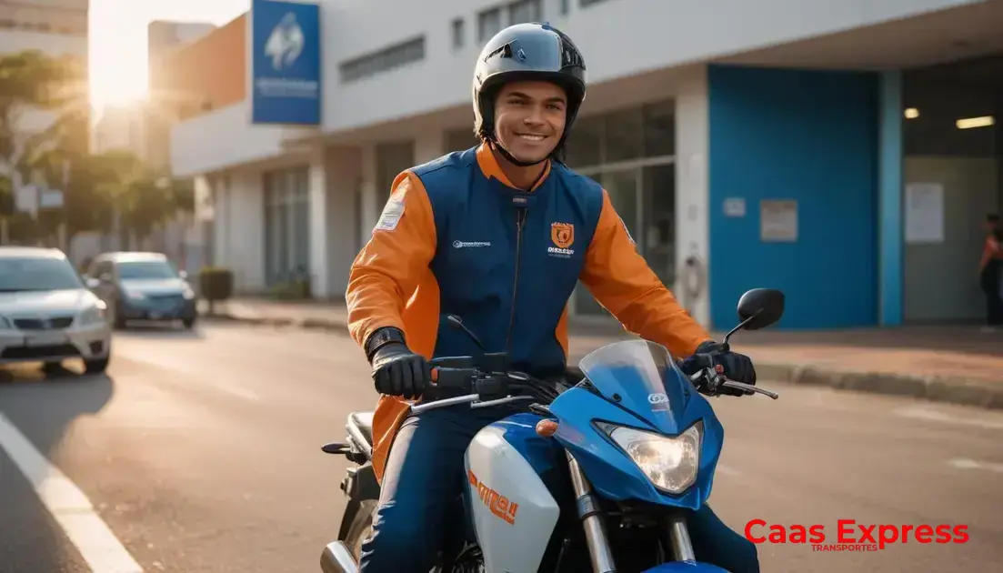 Motoboy para retirada de documentos em clínicas Guarulhos