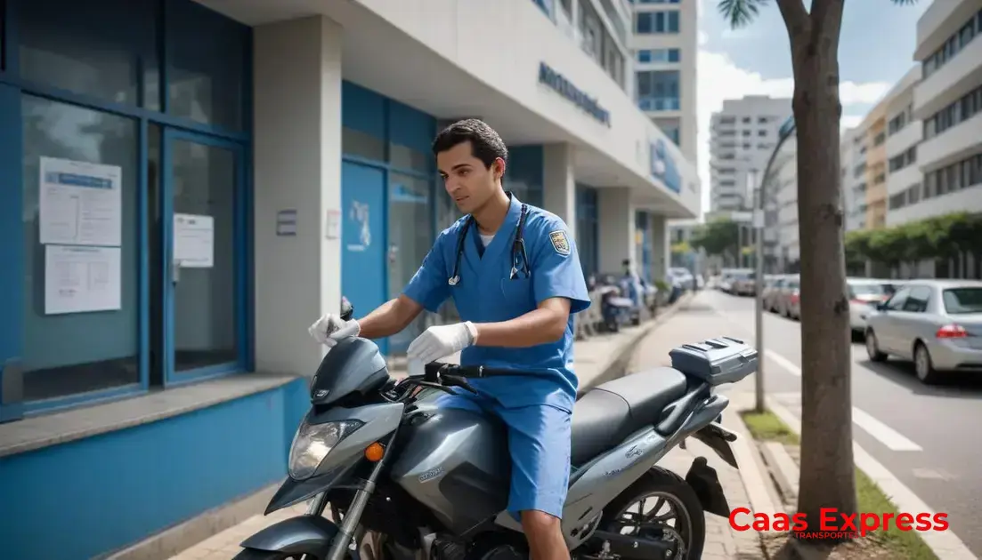 Motoboy para retirada de documentos em clínicas Guarulhos