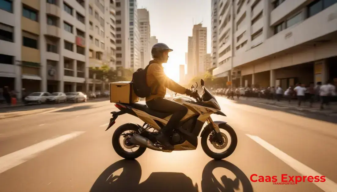 Motoboy para transporte de documentos acadêmicos Guarulhos