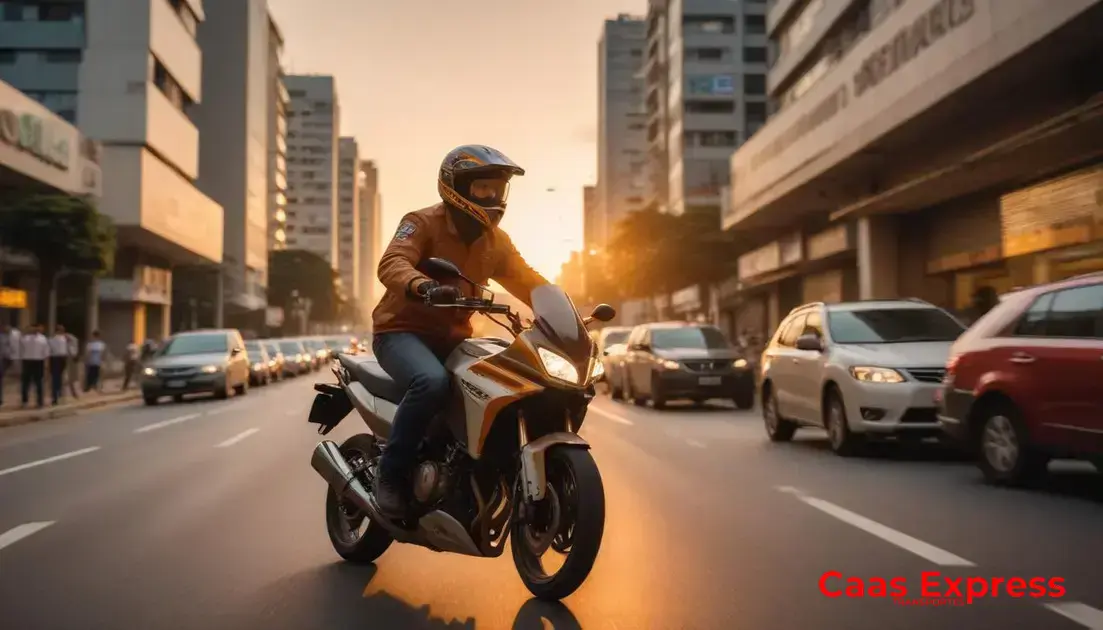 Motoboy para transporte de documentos bancários Guarulhos