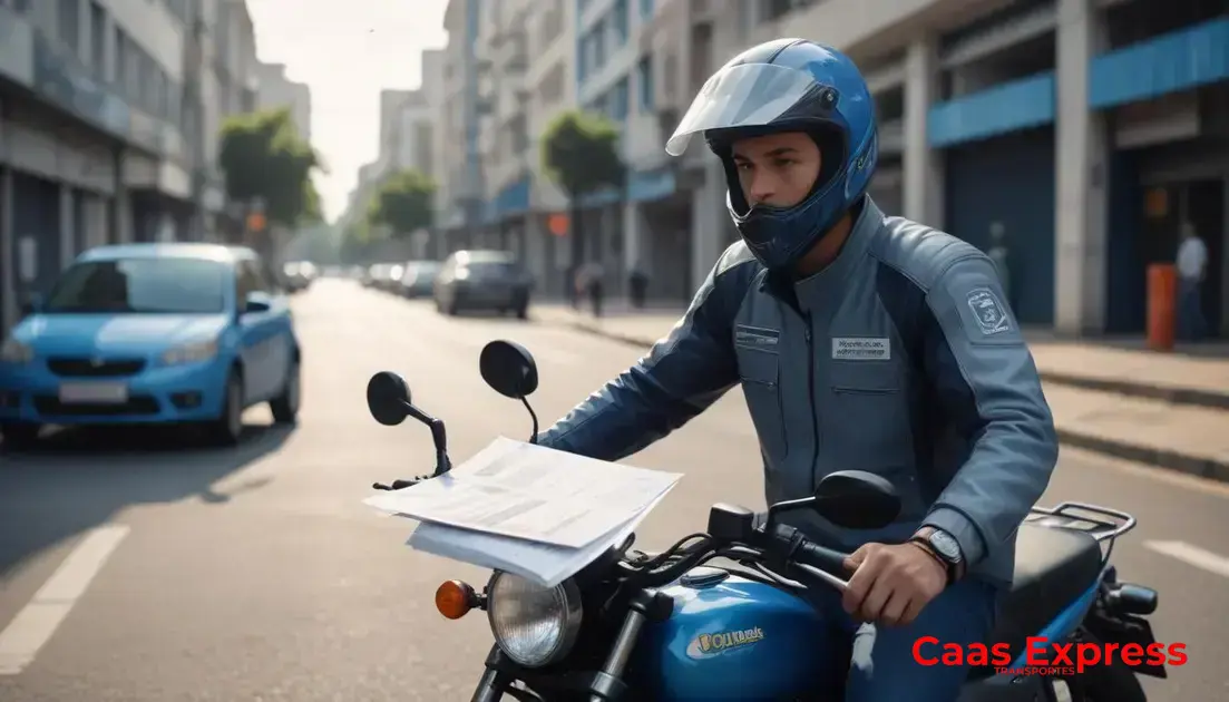 Motoboy para transporte de documentos fiscais Guarulhos