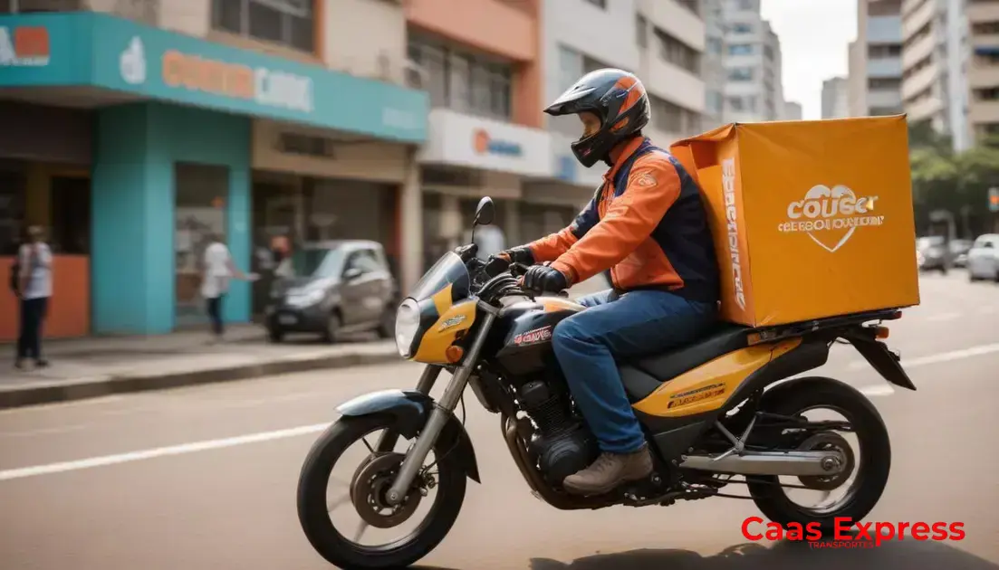 Serviços de motoboy oferecidos para o setor de marketing