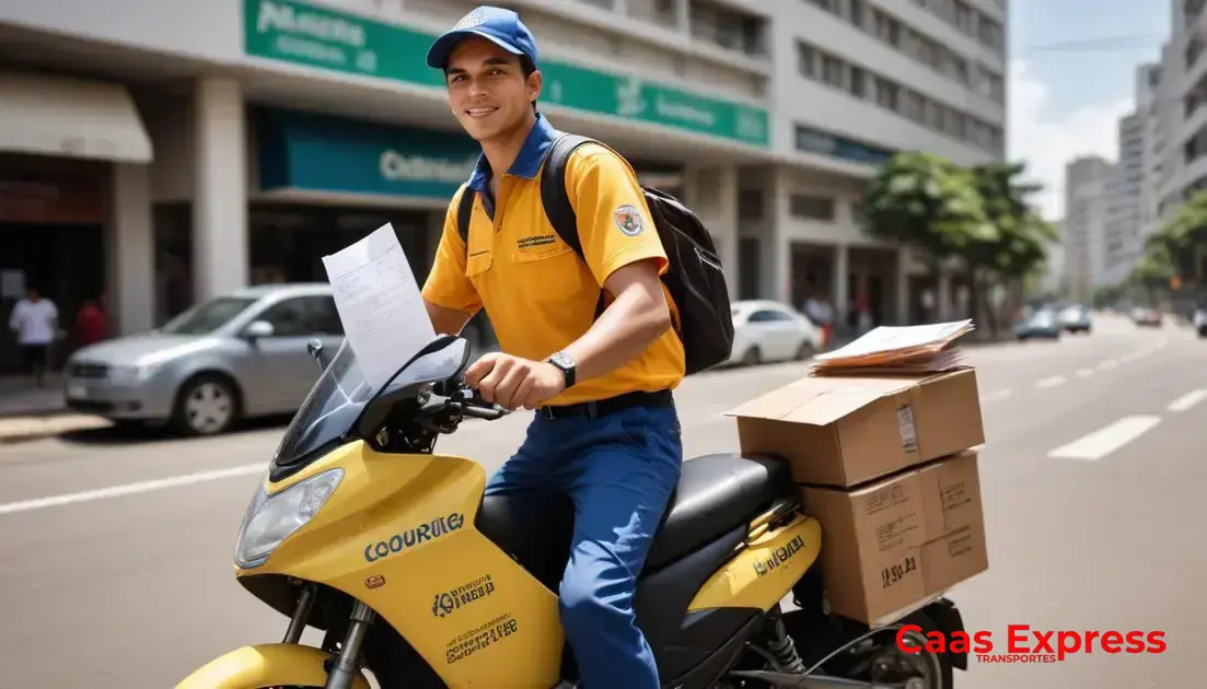 Tipos de documentos fiscais que o motoboy transporta